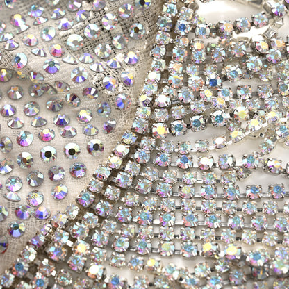 Gucci Swarovski Crystal Headpiece Silver 6 of 7