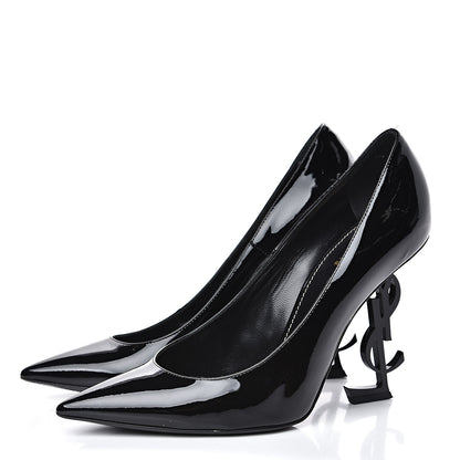 Saint Laurent Patent Opyum 110 Pumps 38.5 Black 3 of 10
