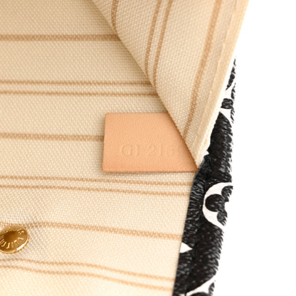 Louis Vuitton Monogram Giant Jungle Neverfull MM Ivory 7 of 12