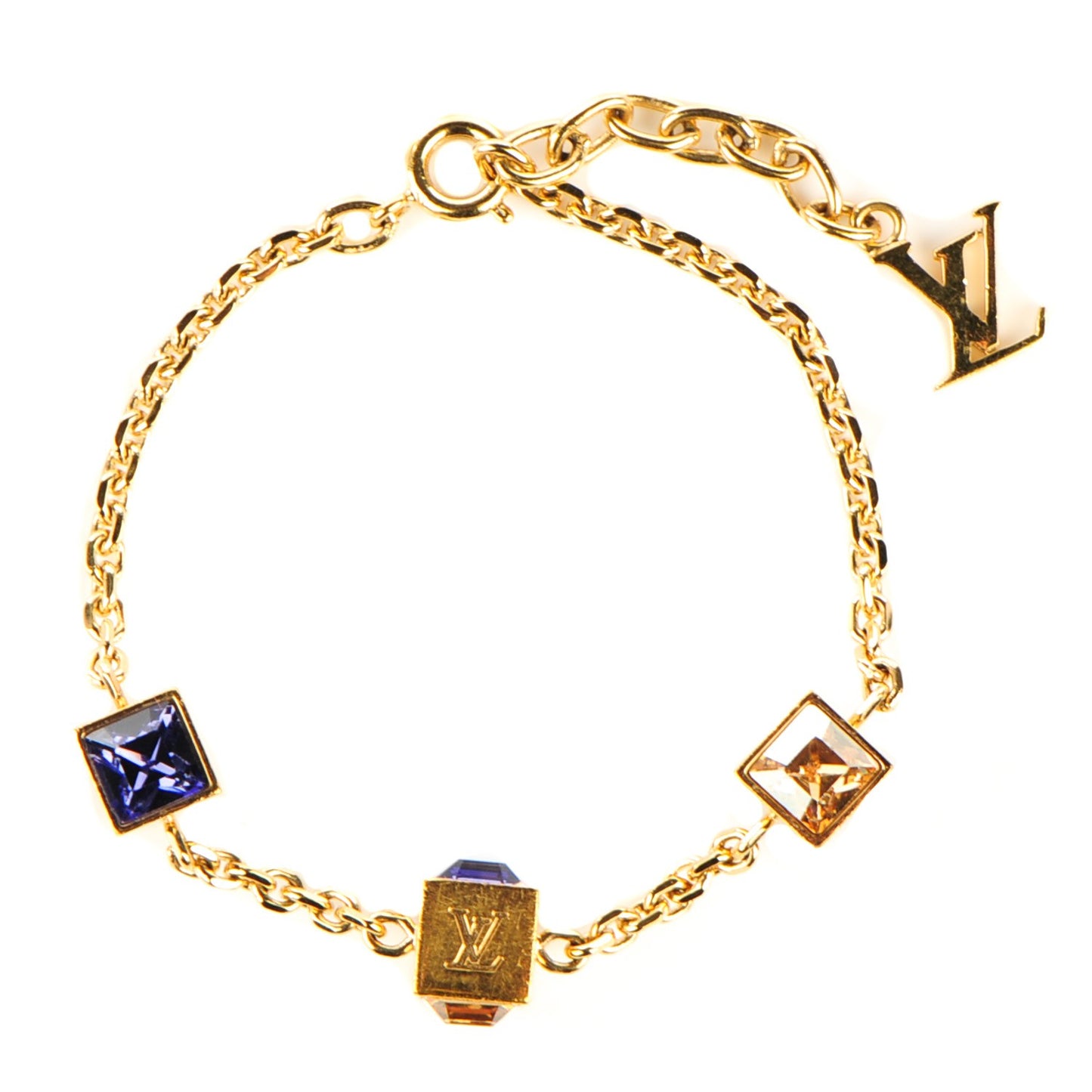Swarovski Gamble Bracelet Azur Gold