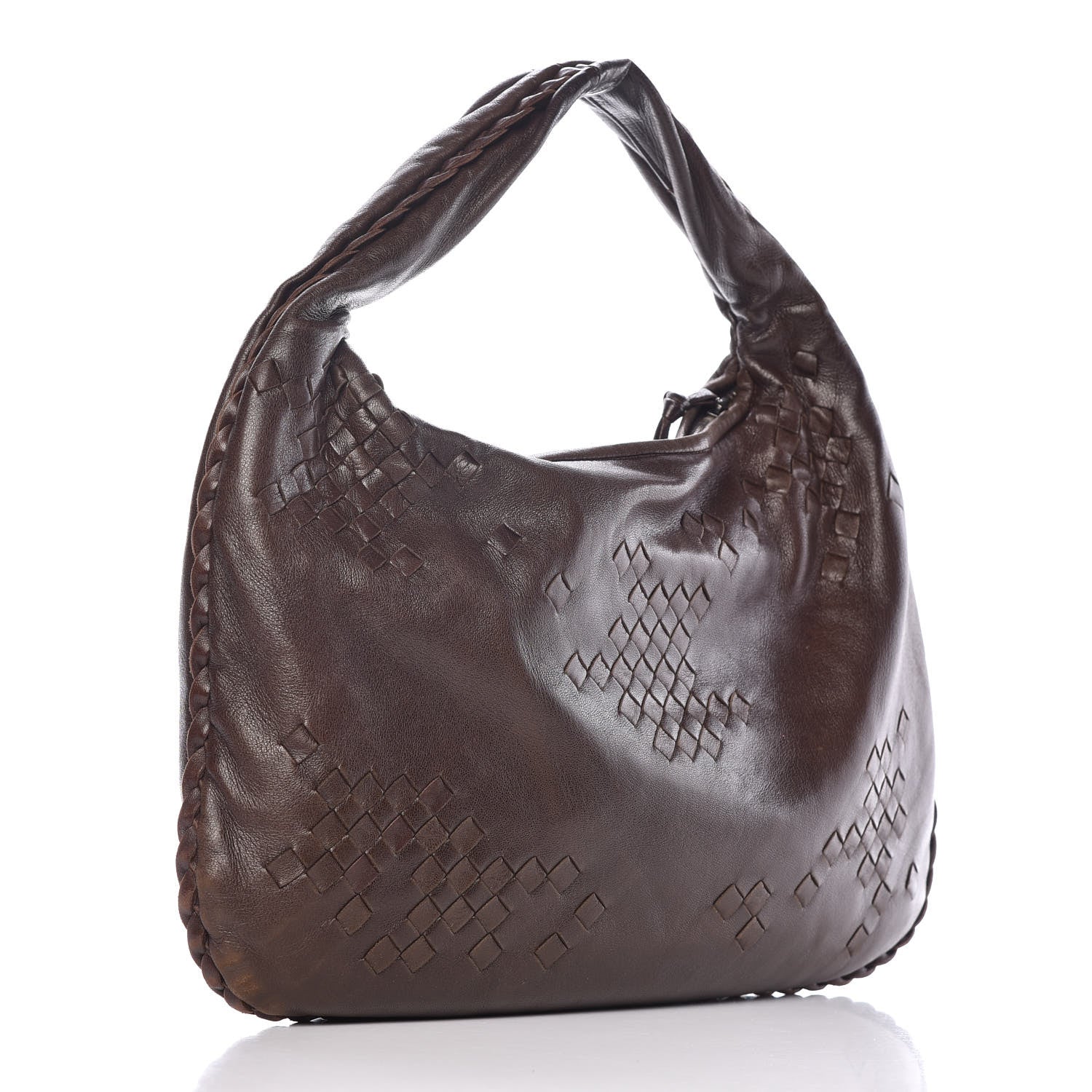 Bottega Veneta Nappa Intrecciato Medium Veneta Hobo Ebano 3 of 11