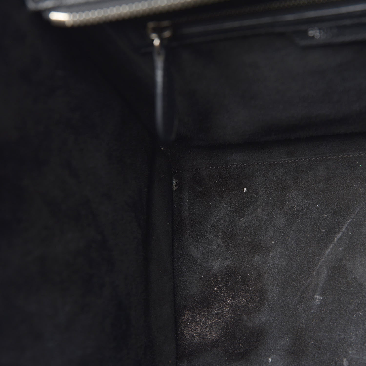 Celine Drummed Calfskin Mini Luggage Black 10 of 20