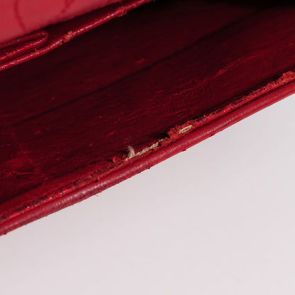 Chanel Lambskin Medium Double Flap Red 8 of 9