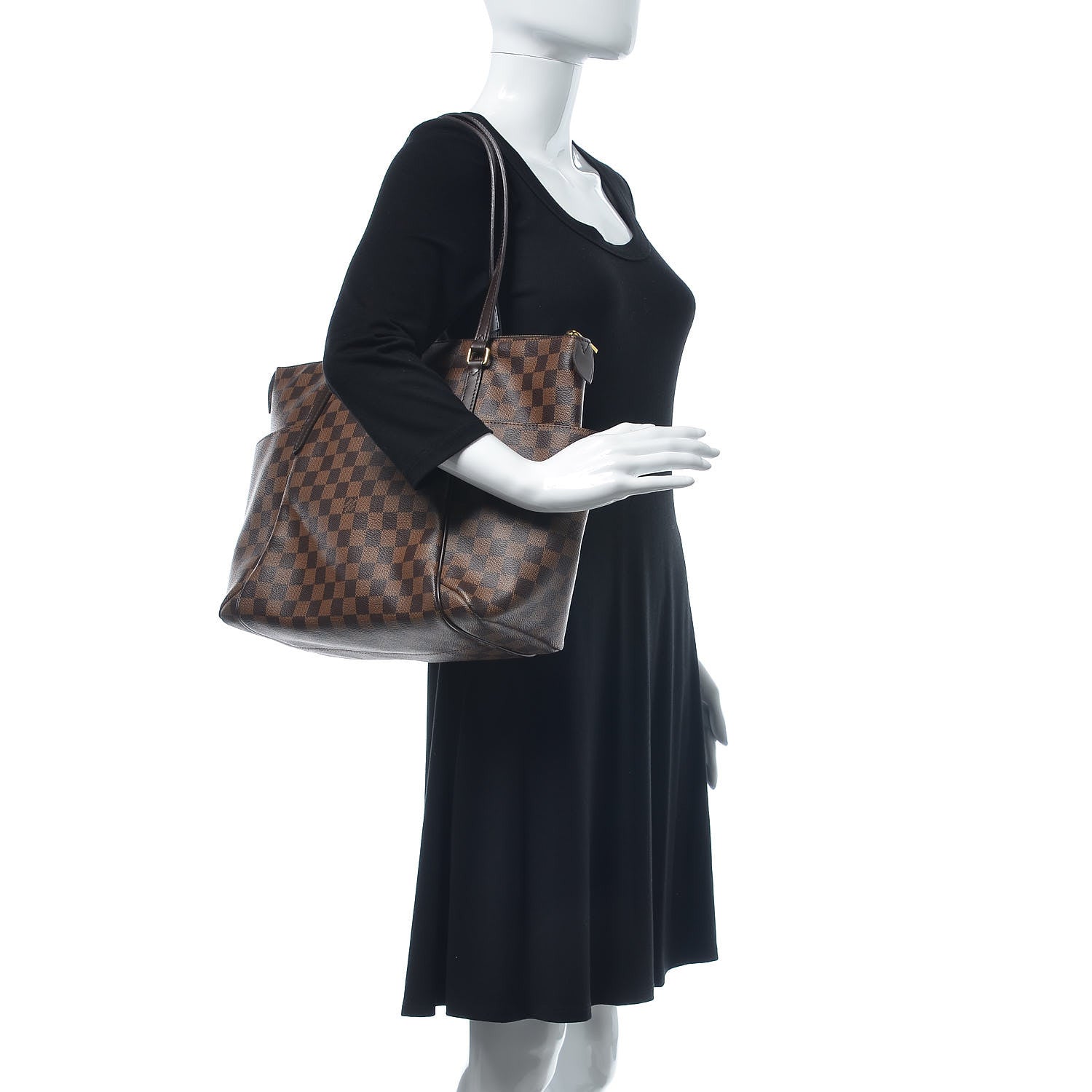 Louis Vuitton Damier Ebene Totally MM 2 of 7