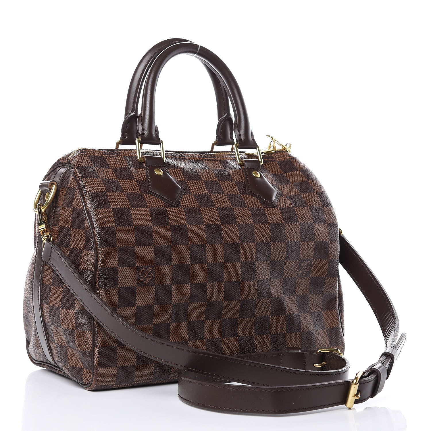 Louis Vuitton Damier Ebene Speedy Bandouliere 25 3 of 15