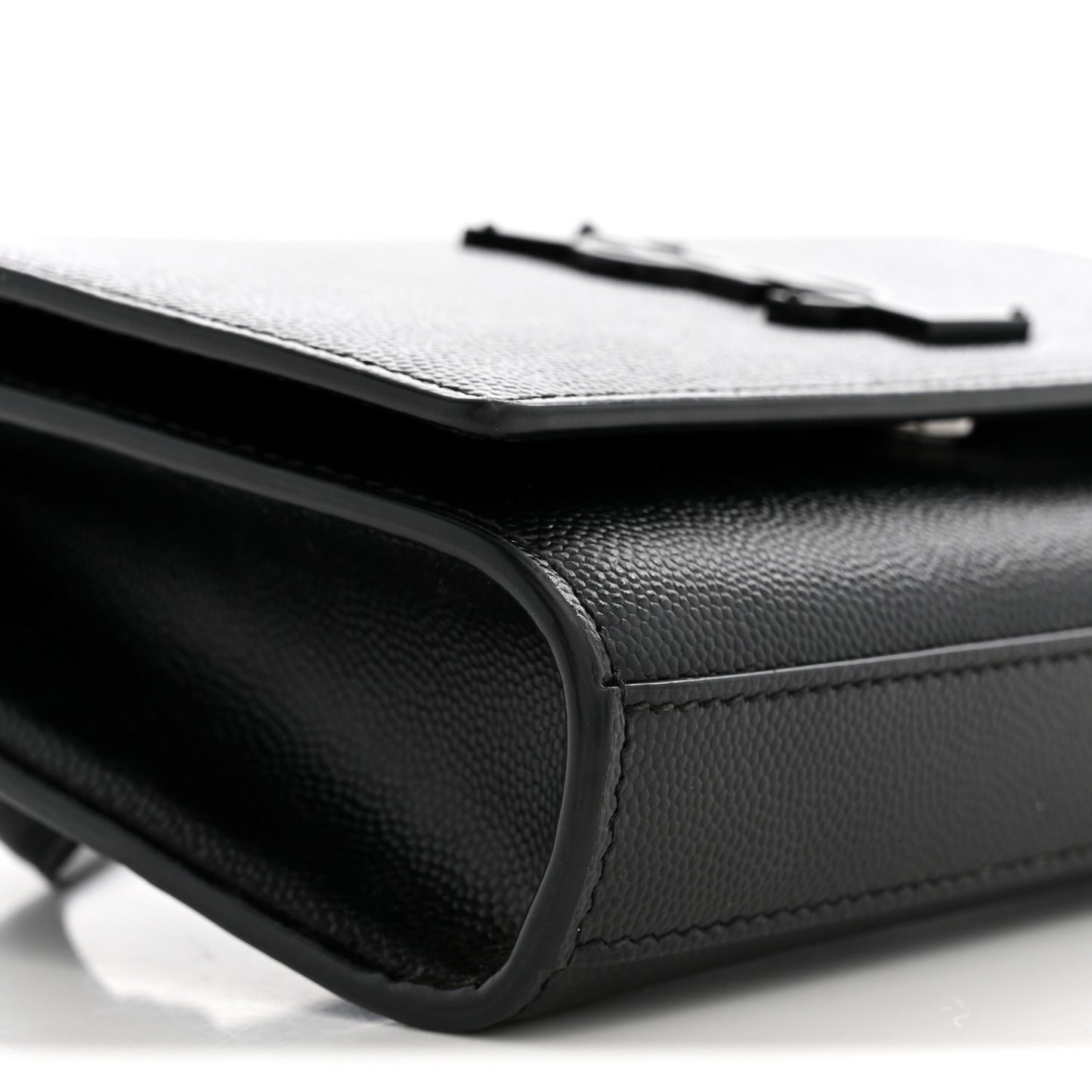 Grain De Poudre Monogram Kate Belt Bag Black
