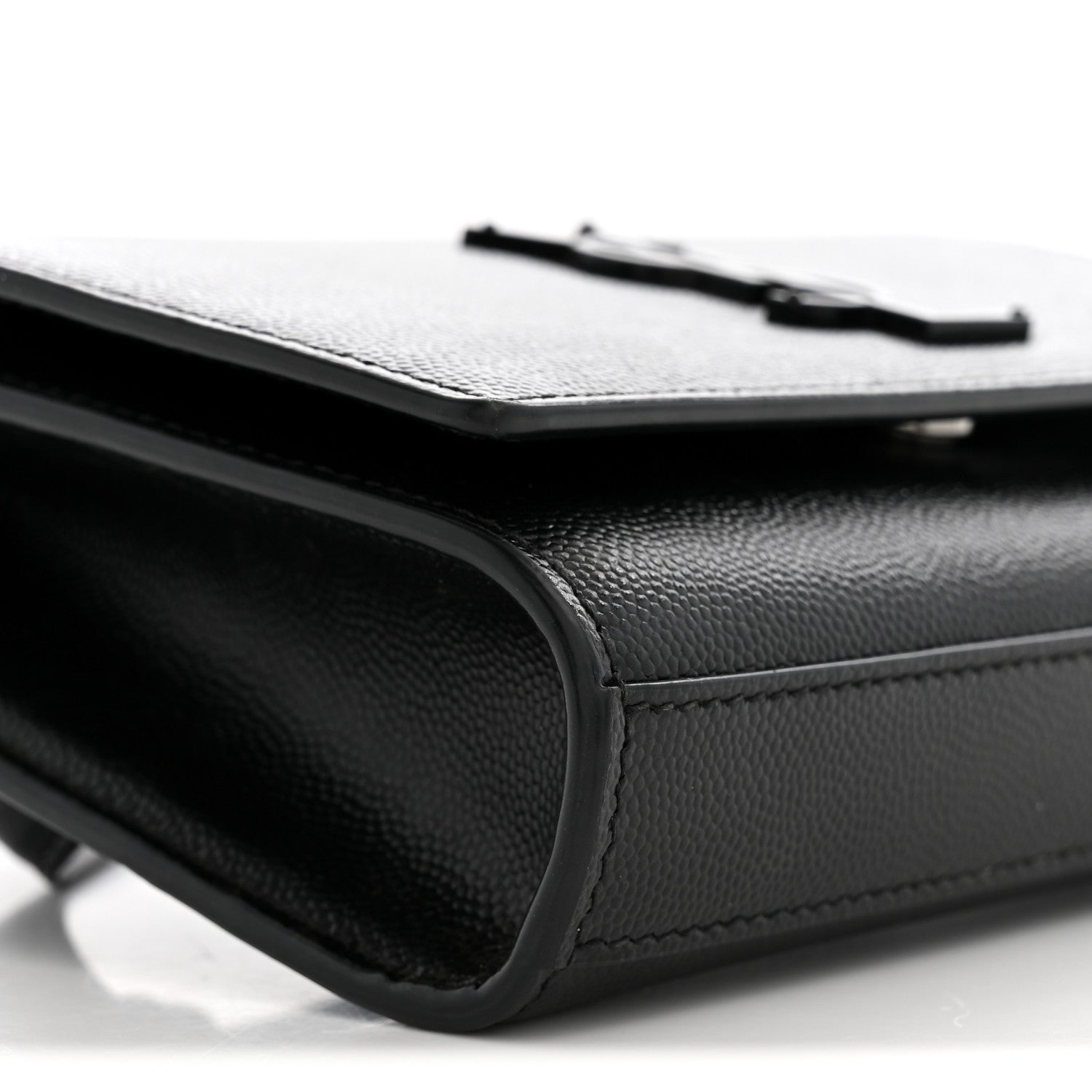 Saint Laurent Grain De Poudre Monogram Kate Belt Bag Black 8 of 10
