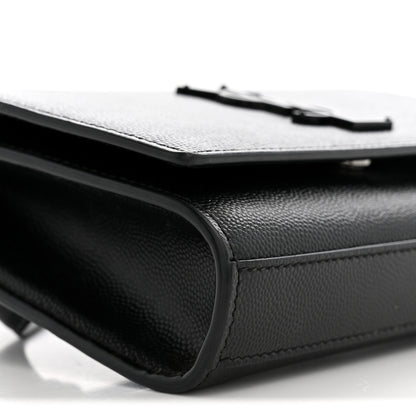 Saint Laurent Grain De Poudre Monogram Kate Belt Bag Black 8 of 10