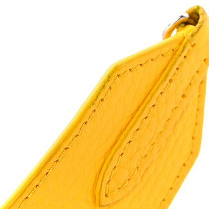 Louis Vuitton Taurillon Mini Capucines Yellow 13 of 15