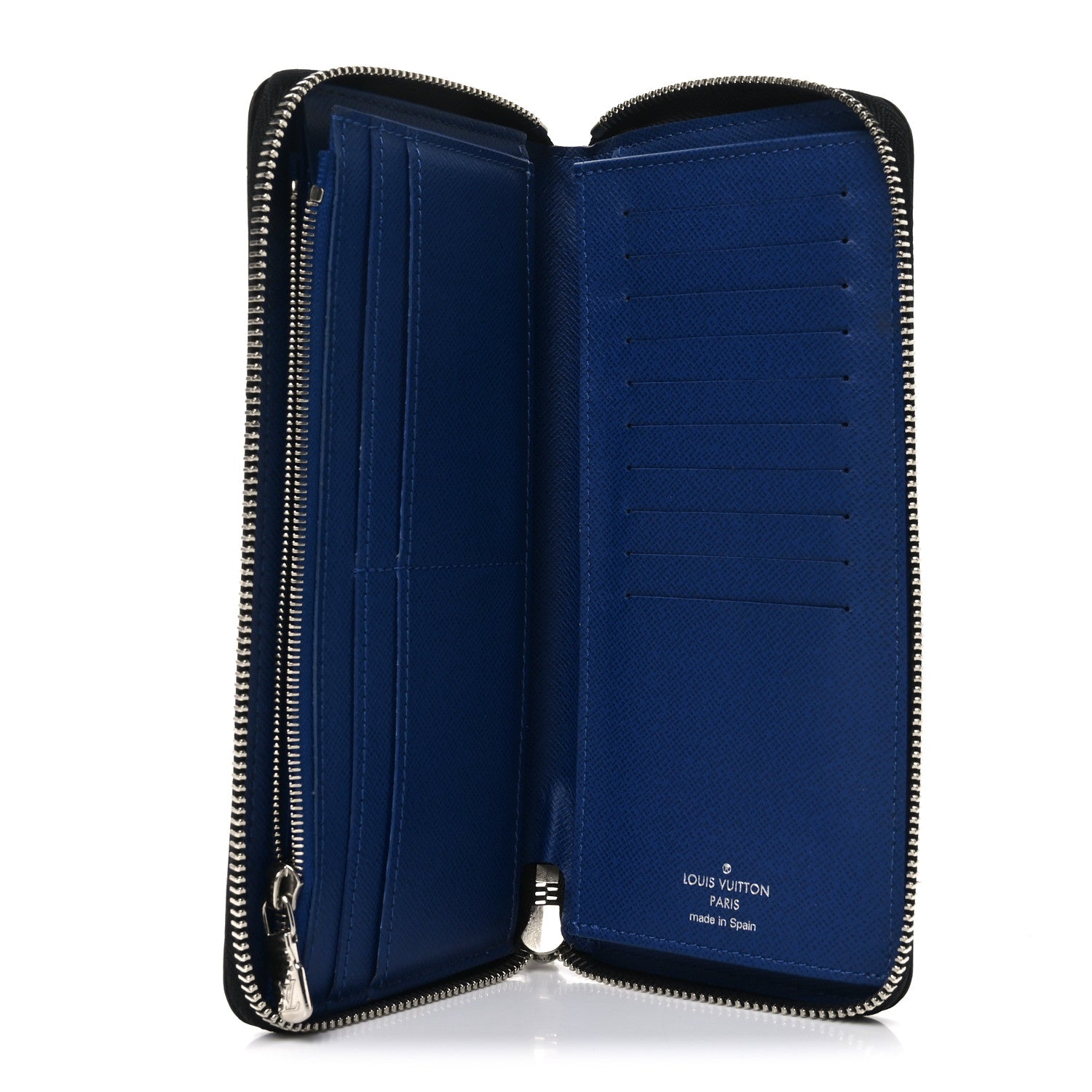 Louis Vuitton Taigarama Vertical Zippy Wallet Cobalt 1769438
