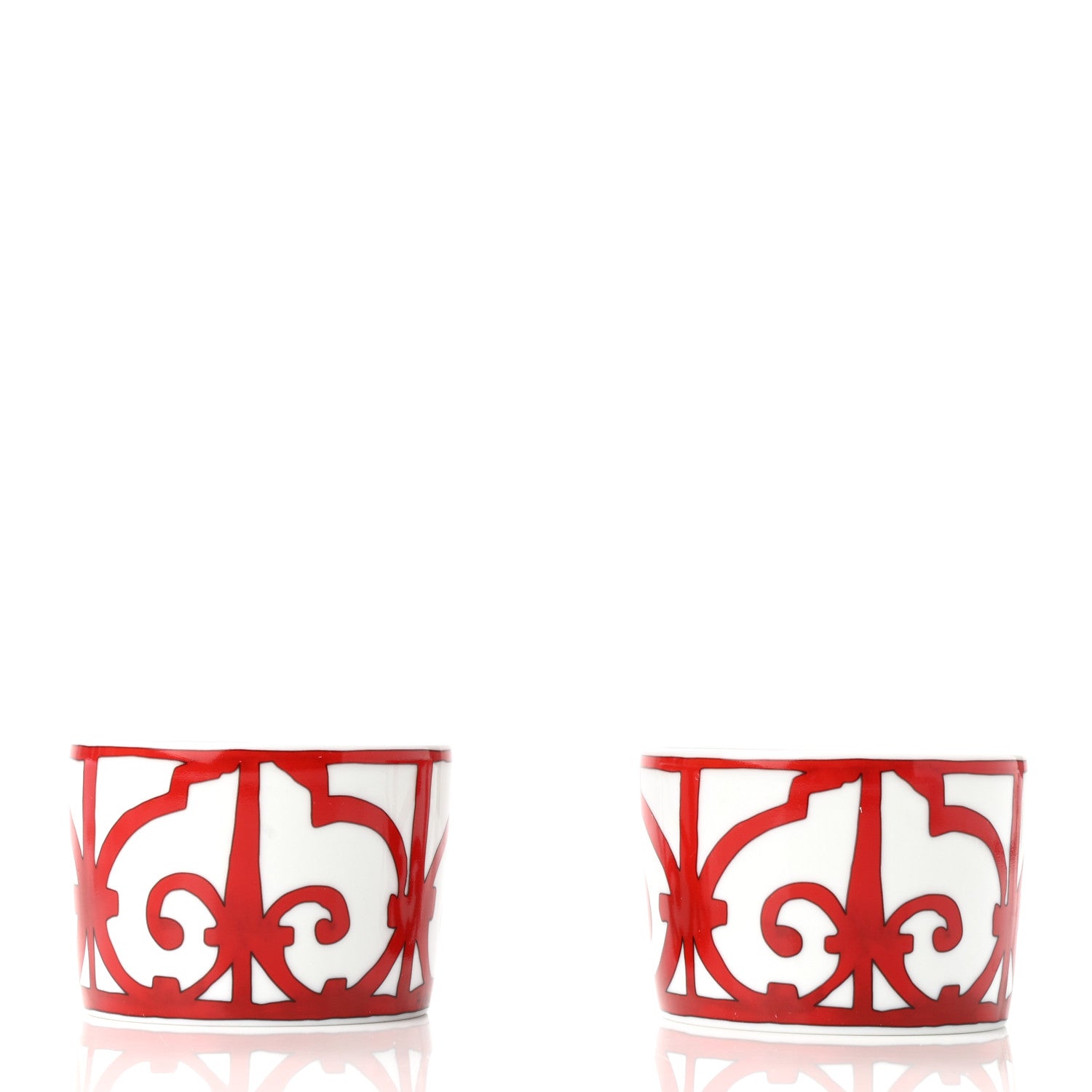 Hermes Porcelain Balcon du Guadalquivir Breakfast Cup And Saucer Set Of 2 4 of 16