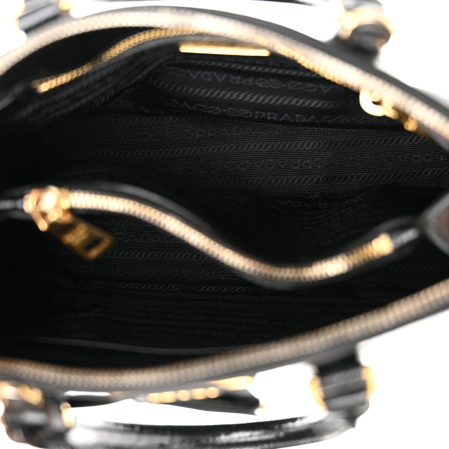 Saffiano Vernice Small Promenade Tote Black