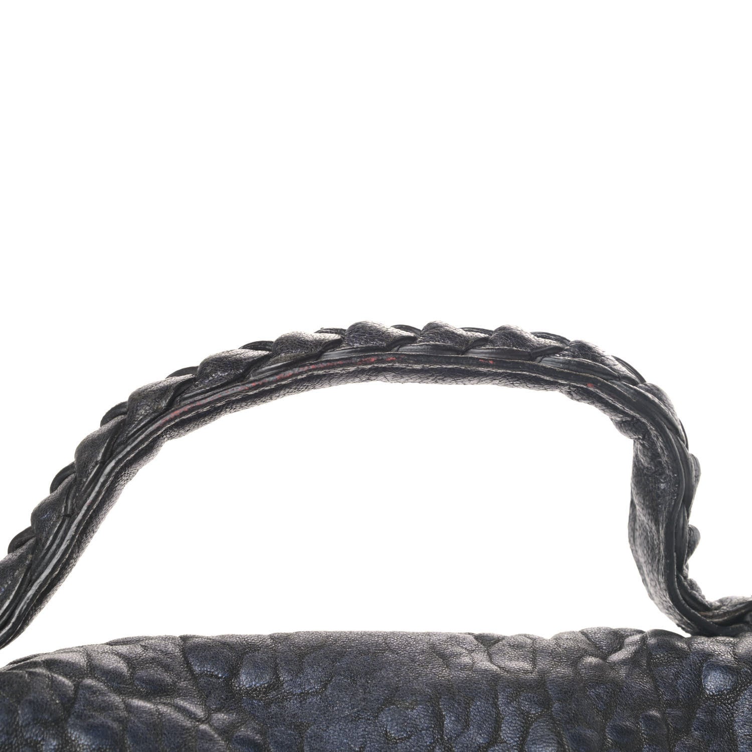 Mulberry Metallic Shrunken Calfskin Medium Alexa Midnight Blue 8 of 8