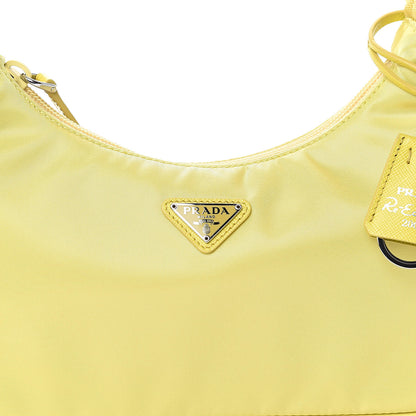 Prada Tessuto Nylon Saffiano Mini Re-Edition 2000 Bag Ananas 12 of 13