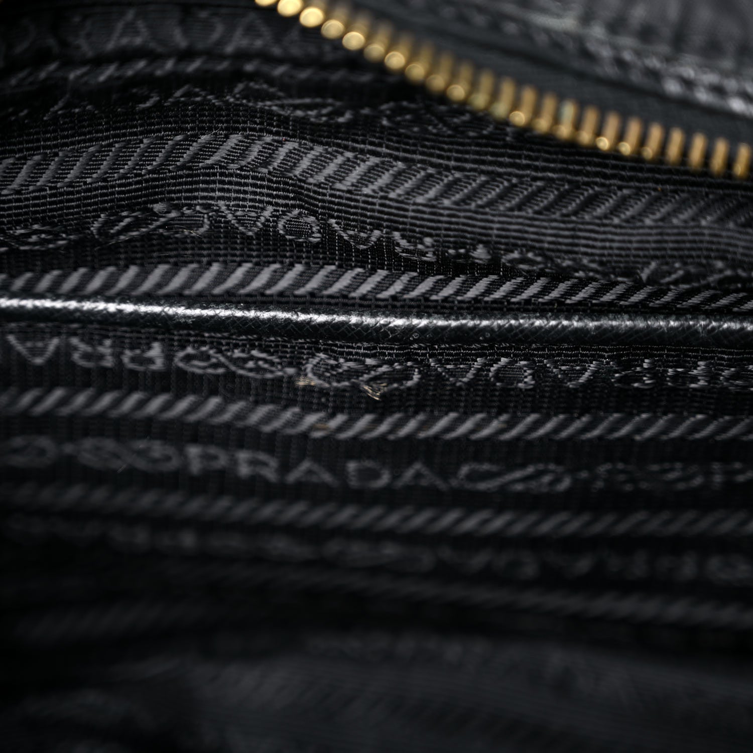 Prada Tessuto Nylon Saffiano Small Crossbody Bag Black 11 of 25