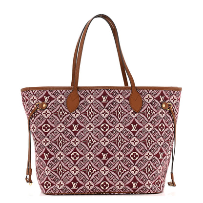 Louis Vuitton Jacquard Since 1854 Neverfull MM Bordeaux 1 of 12