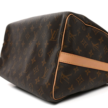 Louis Vuitton Monogram Speedy Bandouliere 30 9 of 9