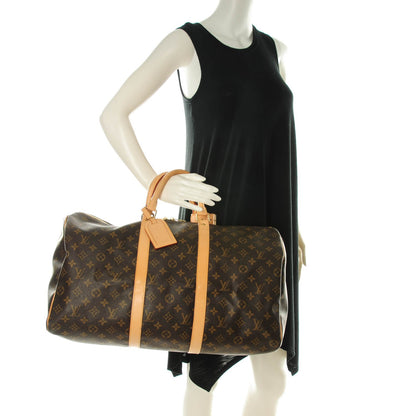 Louis Vuitton Monogram Keepall 50 2 of 8