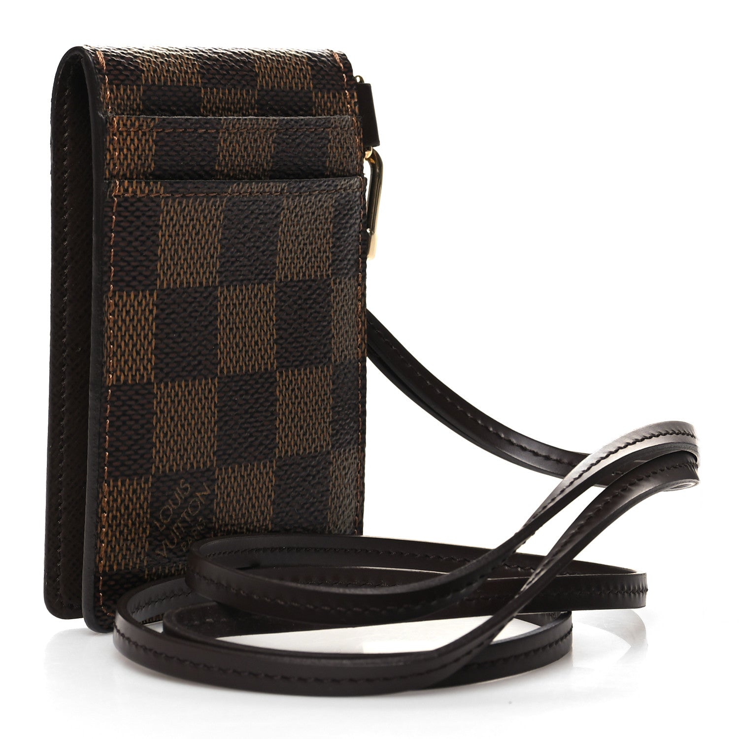 Louis Vuitton Damier Ebene Porte Carte ID Bandouliere 3 of 8