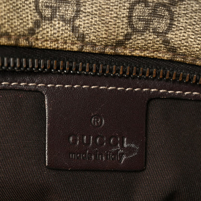 Gucci GG Supreme Monogram Small Joy Tote Dark Brown 6 of 10