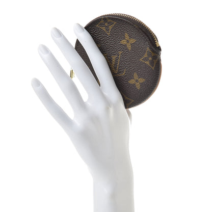 Louis Vuitton Monogram Round Coin Purse 2 of 8