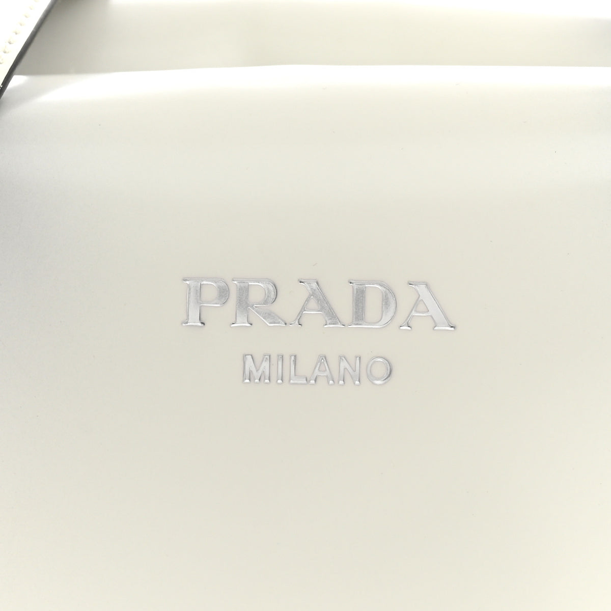 Spazzolato Small Supernova Handbag White Sfumato