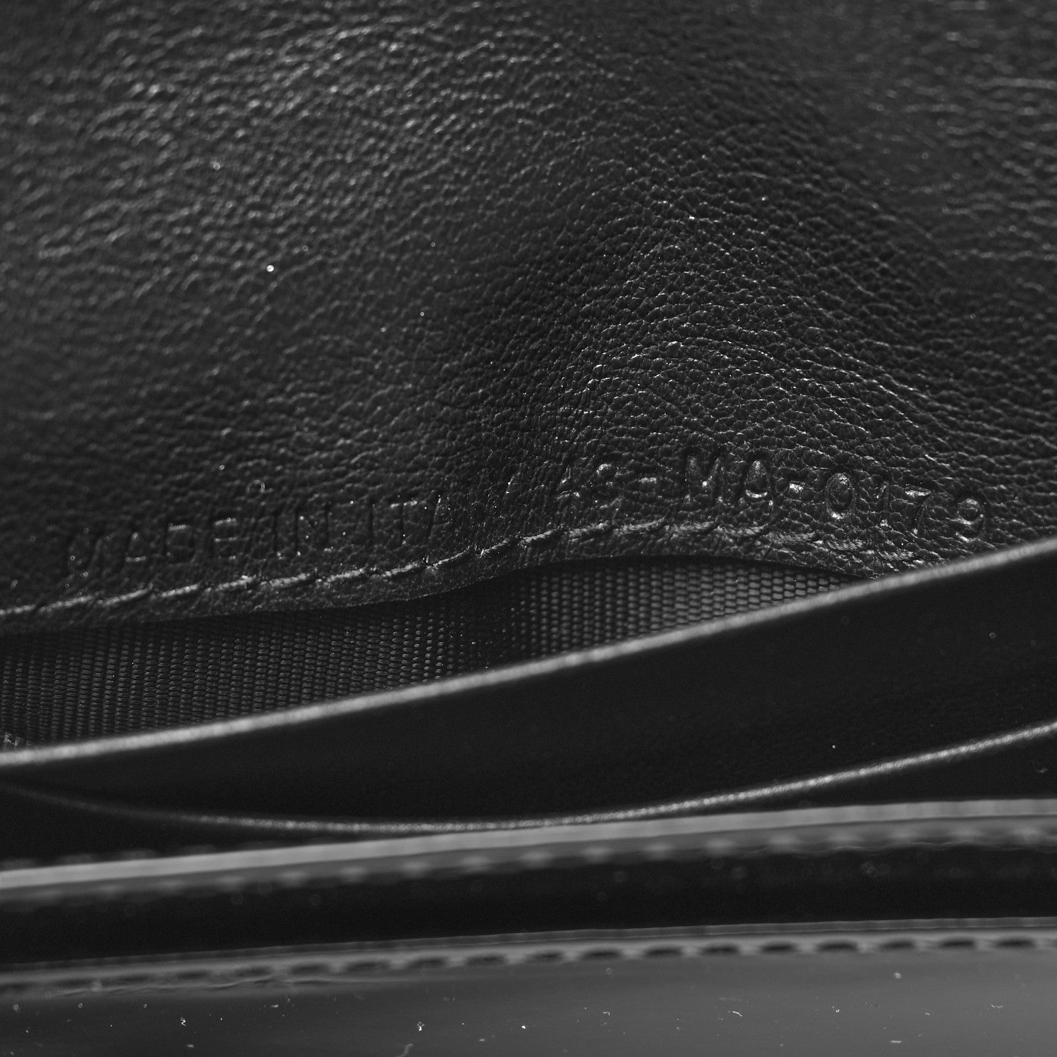 Christian Dior Patent Calfskin Saddle Card Holder Black 7 of 10