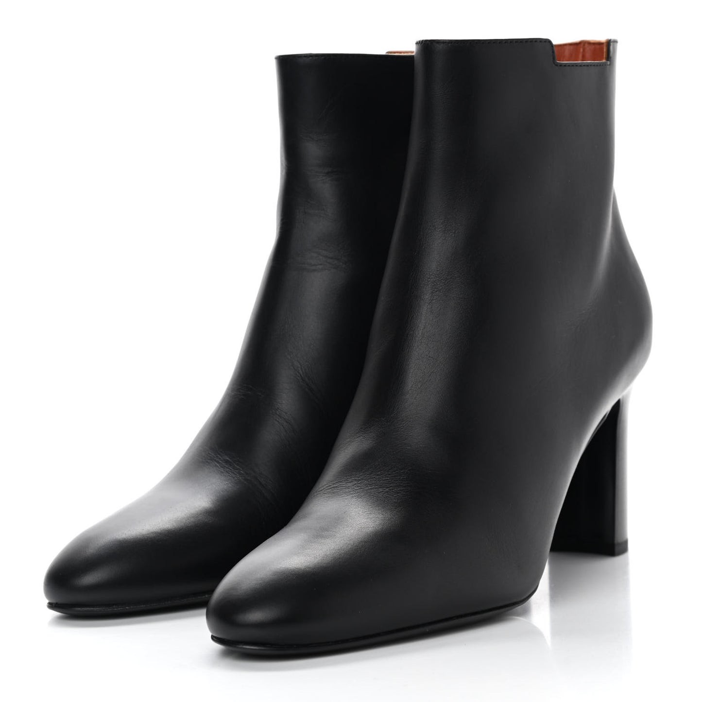 Calfskin Delice Ankle Boots 37.5 Black