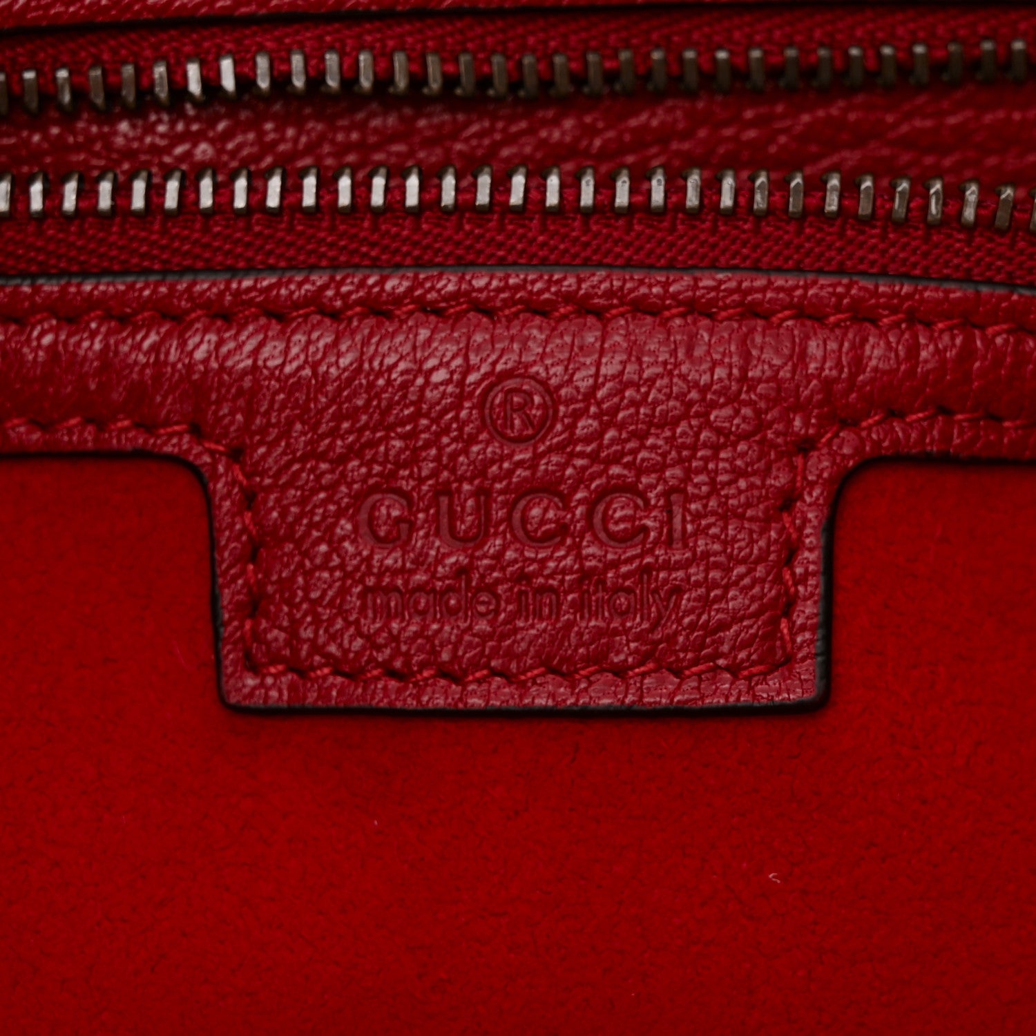 Gucci Goatskin Medium Aphrodite Shoulder Bag Hibiscus Red 6 of 10