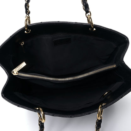 Chanel Caviar Quilted Grand Shopping Tote GST Black 7 of 9