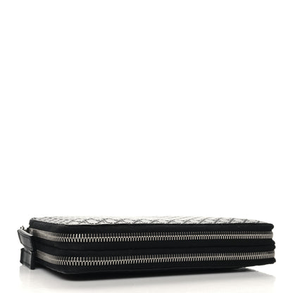 Gucci Microguccissima Zip Around Top Handle Travel Wallet Black 4 of 12