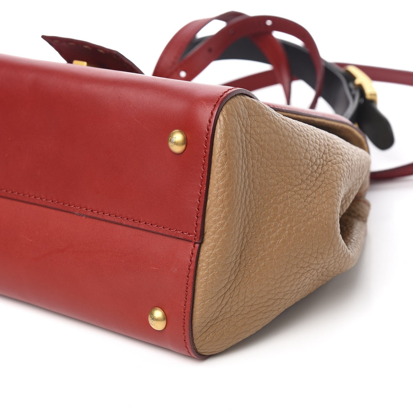 Cuoio Suede Silvana Bag Cammello Rosso Black Cuoio