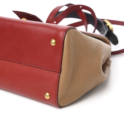 Fendi Cuoio Suede Silvana Bag Cammello Rosso Black Cuoio 11 of 12