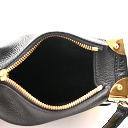 Louis Vuitton Grained Calfskin Side Trunk PM Black 5 of 9
