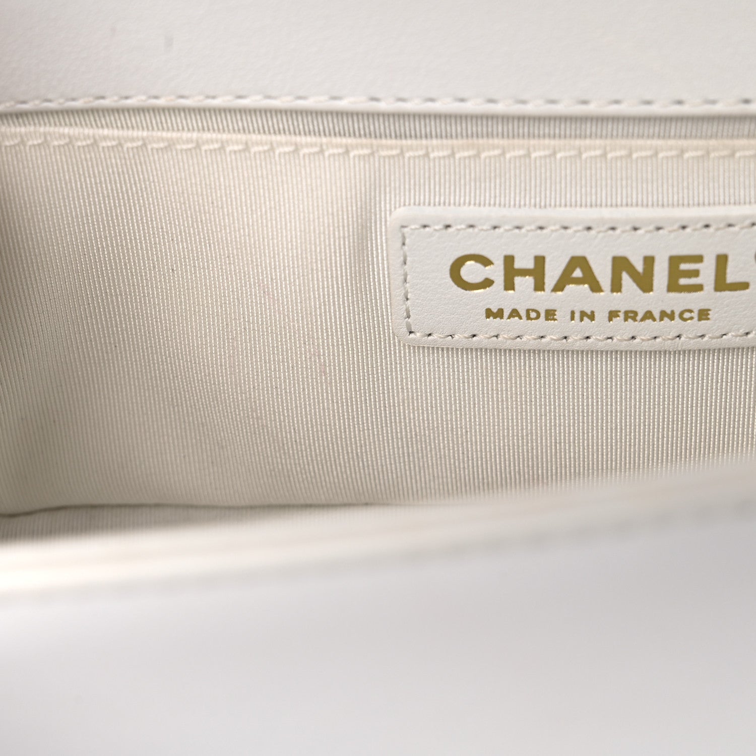 Chanel Calfskin Quilted Small Boy Flap White 12 of 15