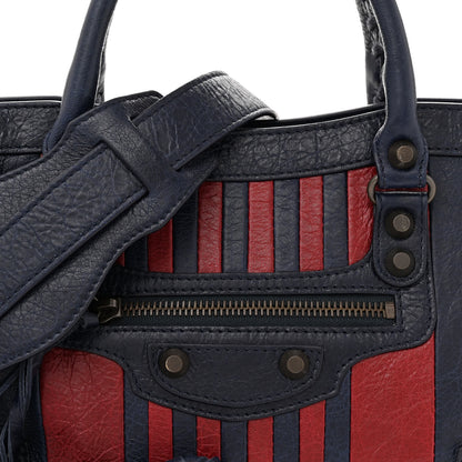 Balenciaga Veau Arena Multicolore Classic Hardware S City Bleu Nuit Rouge 8 of 15