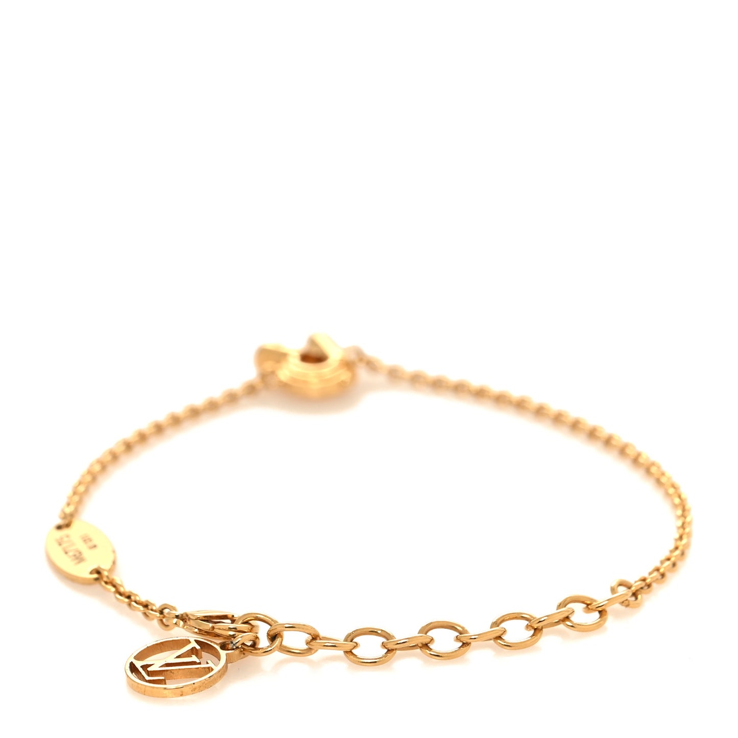 LV And Me Letter R Bracelet Gold