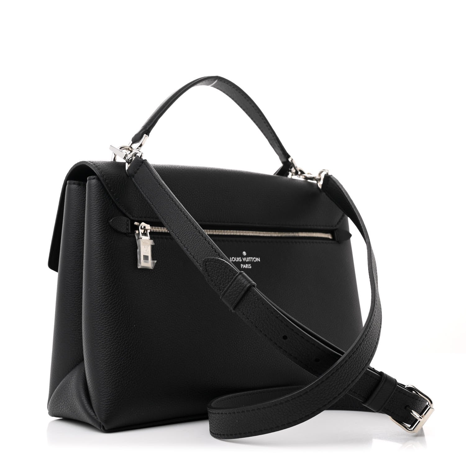 Louis Vuitton Soft Calfskin My Lockme Top Handle Black 3 of 10