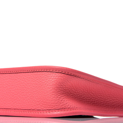 Hermes Taurillon Clemence Allegro Evelyne TPM Rose Azalee Rose Confetti 8 of 8