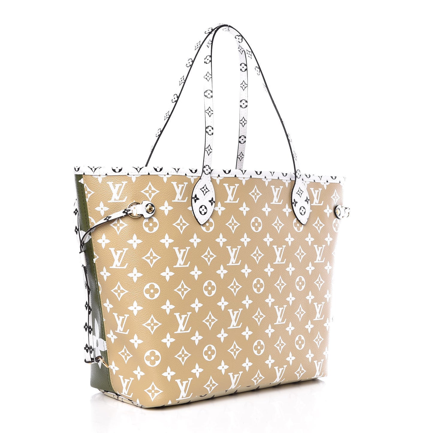 Monogram Giant Neverfull MM Kaki