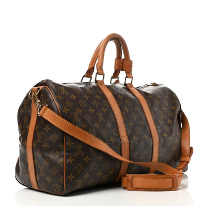 Louis Vuitton Monogram Keepall Bandouliere 45 3 of 16