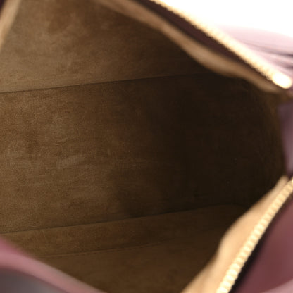 Loewe Calfskin Small Woven Puzzle Bag Dark Burgundy 5 of 13