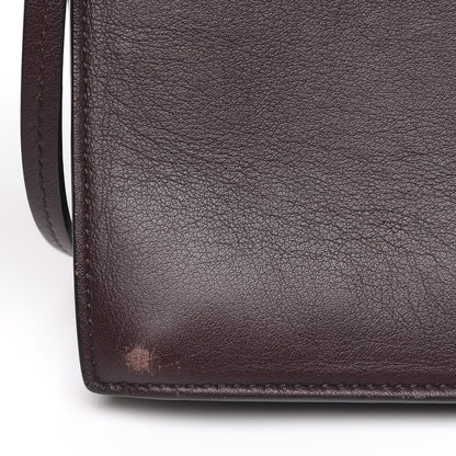 Celine Smooth Calfskin Mini Clasp Bag Bordeaux 10 of 10