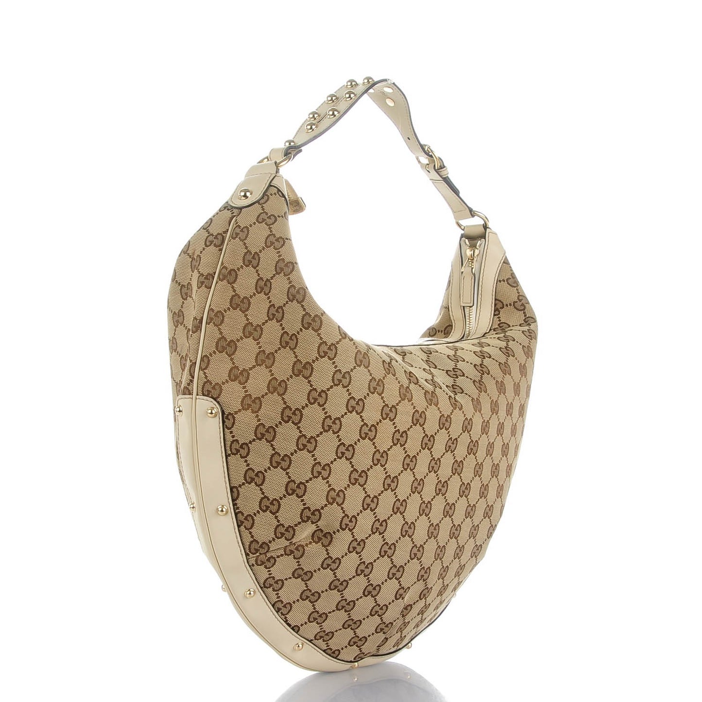 Monogram Biba Hobo Off White