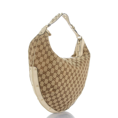 Gucci Monogram Biba Hobo Off White 3 of 7