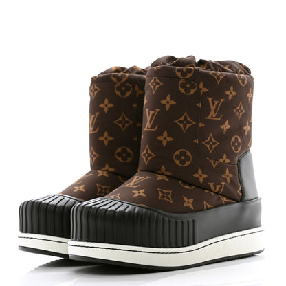 Louis Vuitton Monogram Polar Flat Half Boots 37 3 of 8