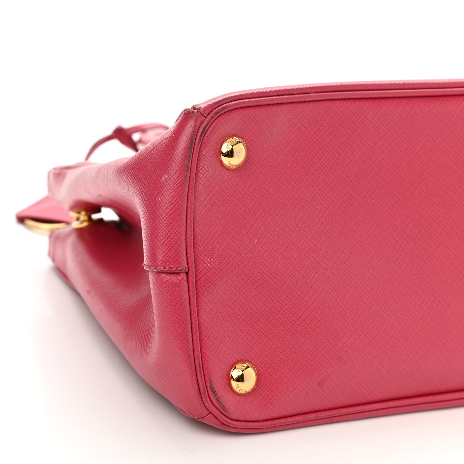 Prada Saffiano Medium Galleria Double Zip Tote Peonia 7 of 12