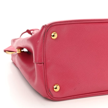 Prada Saffiano Medium Galleria Double Zip Tote Peonia 7 of 12