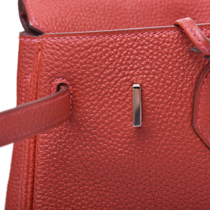 Hermes Togo Birkin 25 Rouge Vif 24 of 31