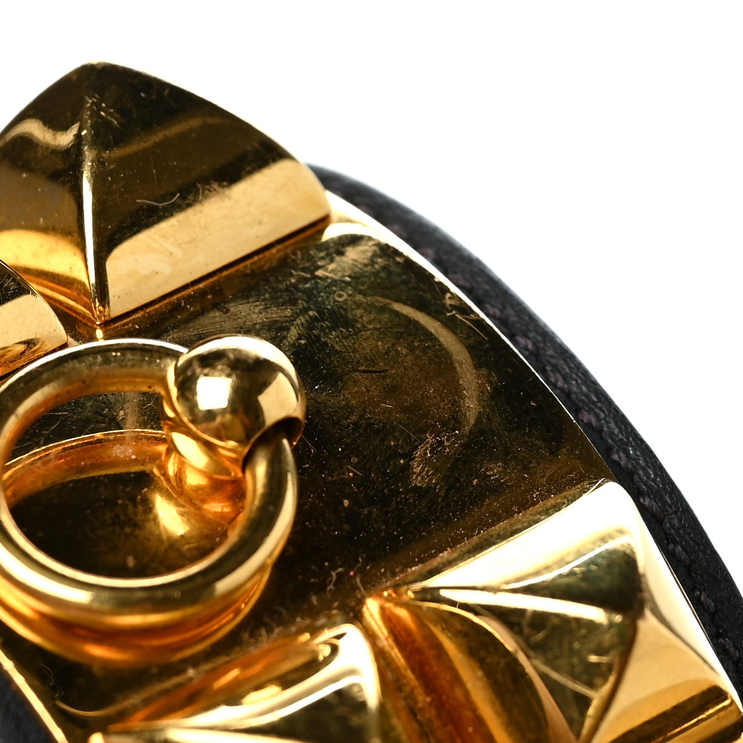 Hermes Box Collier de Chien CDC Bracelet S Chocolate 7 of 8